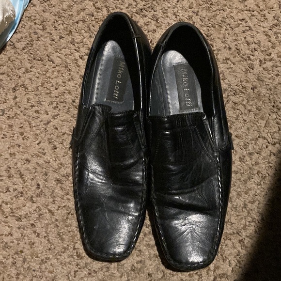 MEN LEATHER SLIP ON SHOES - Picture 2 of 5